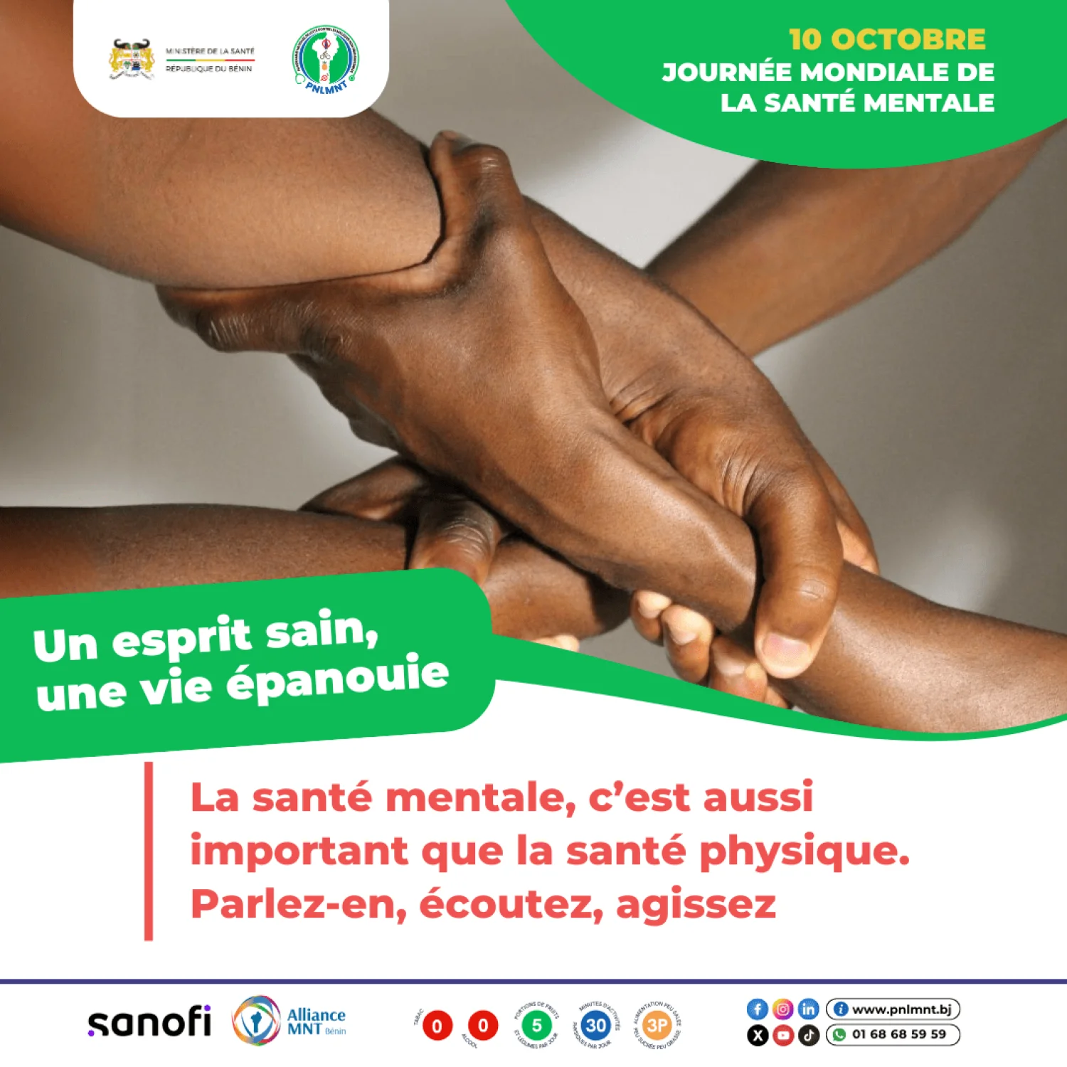 La Santé mentale : Une priorité pour tous