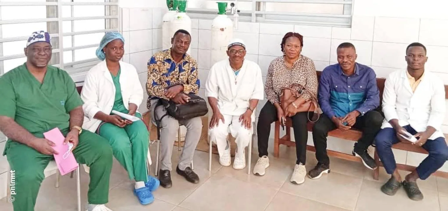 Le PNLMNT en action à travers les missions de suivi dans des hôpitaux clés au bénin