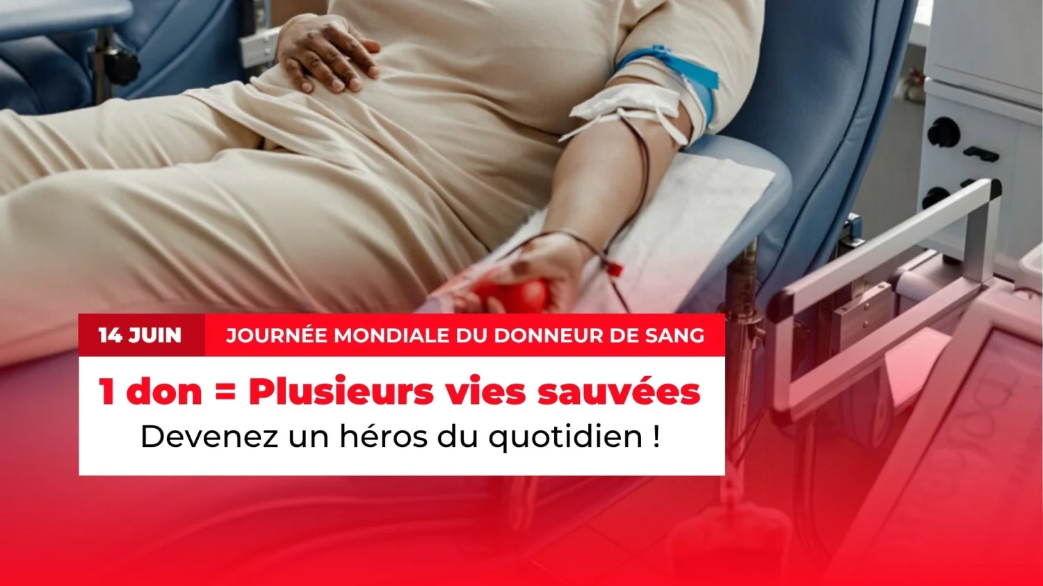 Journée mondiale du donneur de sang : rendez-vous le 14 juin à Porto-Novo