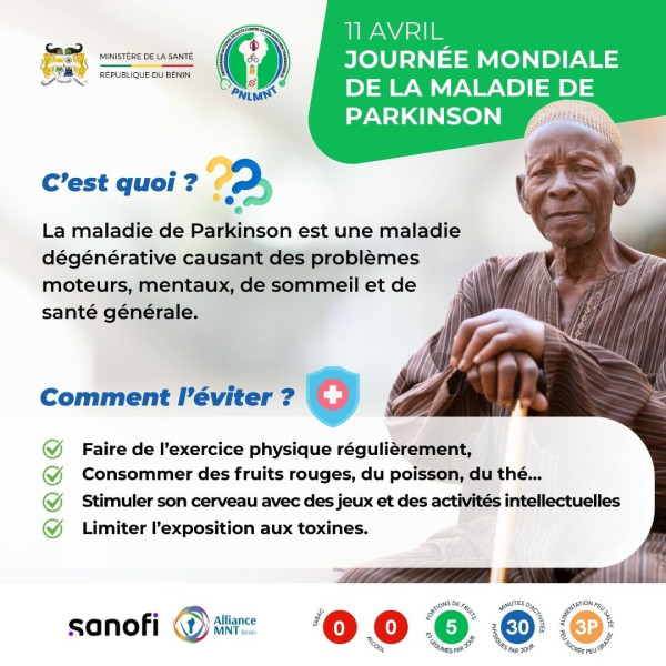 Journée mondiale de la maladie de Parkinson