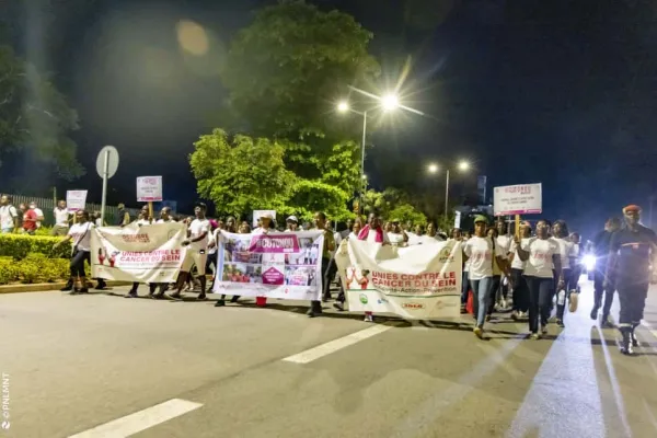 Octobre Rose: Tout Cotonou marche contre les cancers féminins