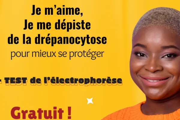 Saint-Valentin solidaire : Sensibilisation et dépistage de la drépanocytose à Cotonou