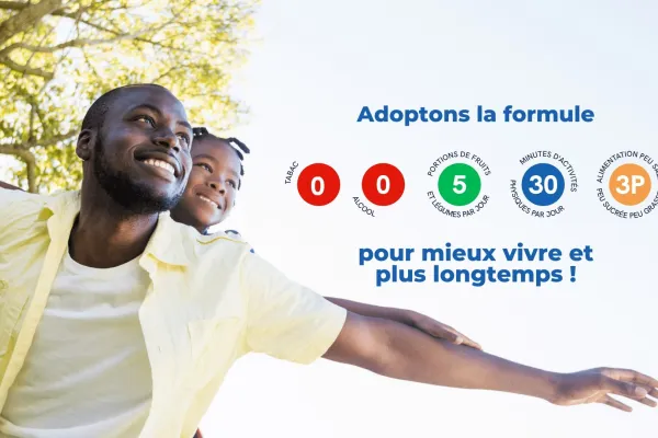 Journée mondiale de la Santé : Adoptons la formule magique 0-0-5-30-3P pour mieux vivre et plus longtemps