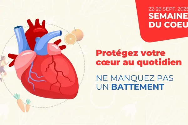 29 septembre : Journée Mondiale du Cœur, agissons pour notre santé