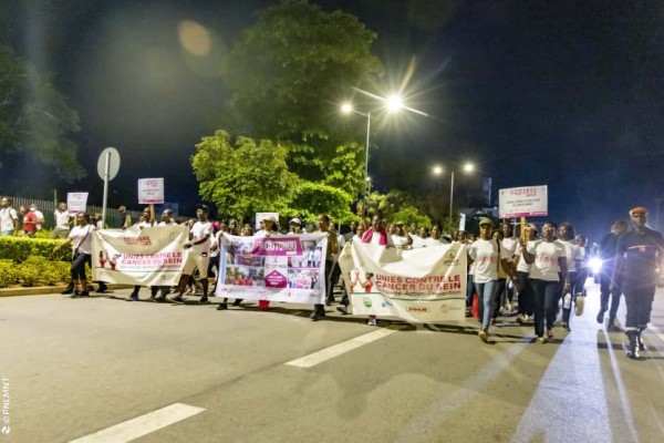 Octobre Rose: Tout Cotonou marche contre les cancers féminins